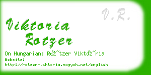 viktoria rotzer business card